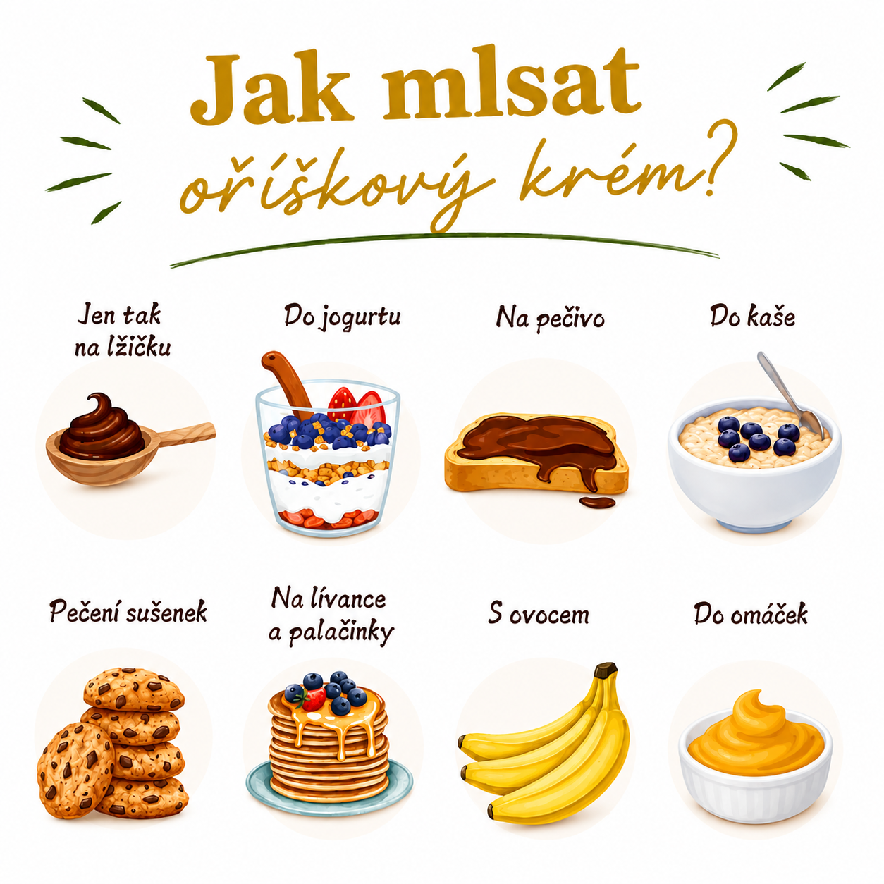 Jak mlsat oříškový krém